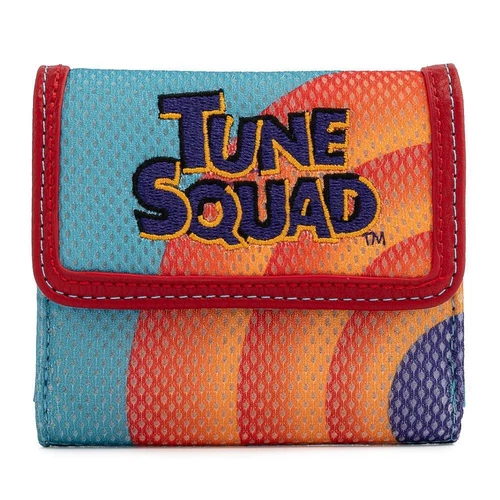 NEW! Loungefly Looney Tunes Space Jam: A New Legacy Tune Squad Bi-Fold Wallet