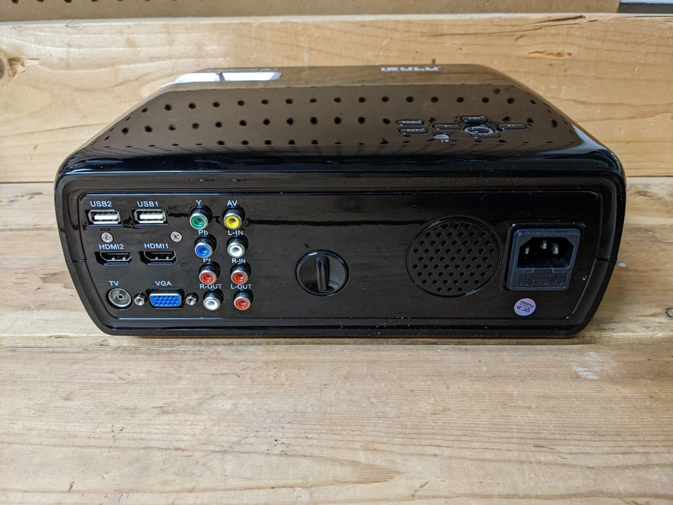 iRulu BL20 Mini Video Projector LED Projector Support 1080P Video Dual HDMI Port - Image 4 of 4