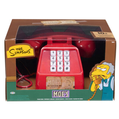 JAKKS Pacific - The Simpsons Moe's Tavern Streich Telefon - inkl. 10+ Streiche