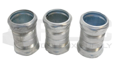 LOT OF 3 NEW ETP 1-1/2'' COMPRESSION CONDUIT COUPLING