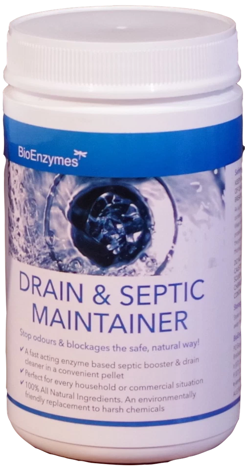 BioEnzymes Drain & Septic Maintainer Pellets With Live Bacteria - image 2 of 4
