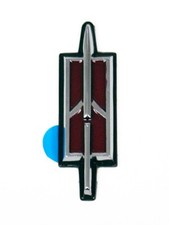 1978-1979-1980 Oldsmobile Cutlass Rocket Trunk Lid Metal Emblem Gm Part 2015609