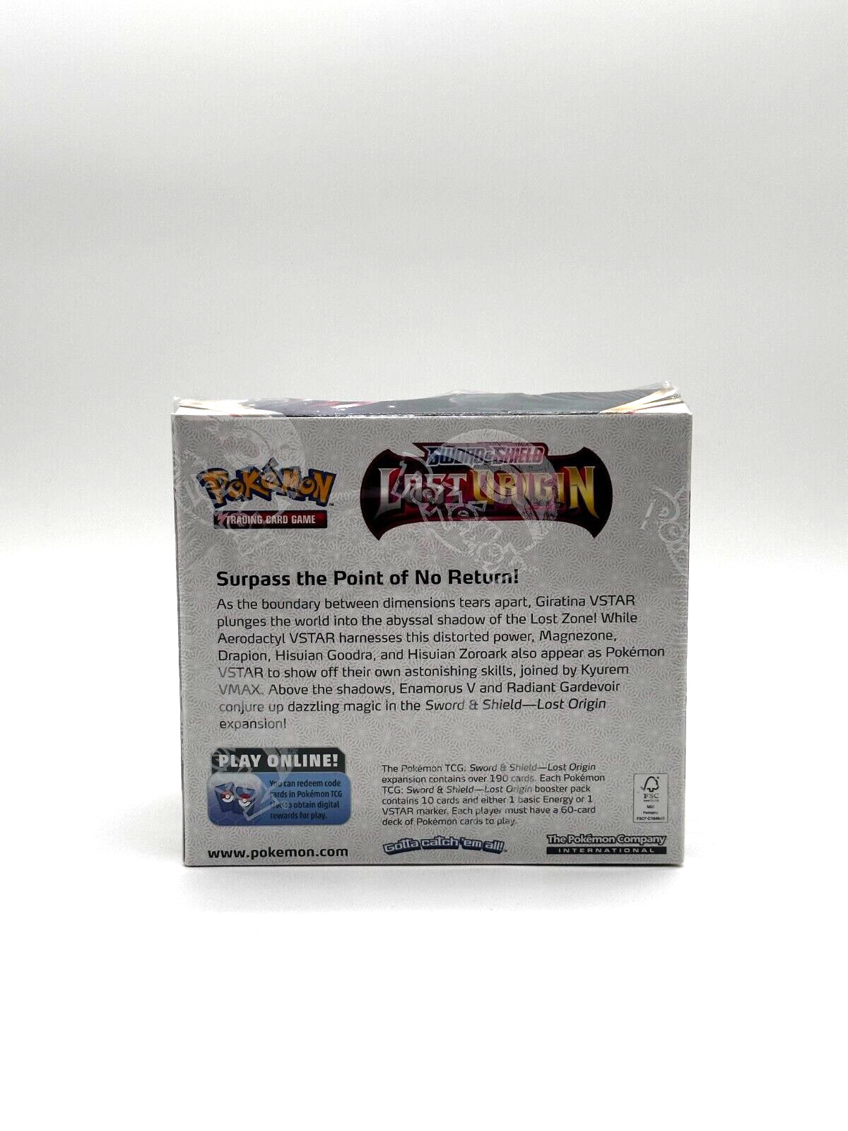 Thumbnail - Pokemon Display Schwert & Schild Lost Origin 36 Booster - Englisch