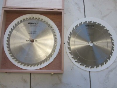 2er Ensemble : Hm / Widia Scie Circulaire 315 x 30 Z 28/48 GUHDO En Coffret Bois - Photo 1/3