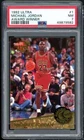 Michael Jordan Card 1992-93 Ultra Award Winner #1 PSA 7
