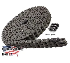 BL466 Leaf Chain 10 Feet For Forklift Masts,Hoisting with 1 Connecting Link