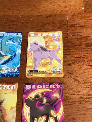 Tarjetas adhesivas Bandai Pokemon Kids Best Wishes 2013 027 031 076 050 207 176 471 - Imagen 3 de 11