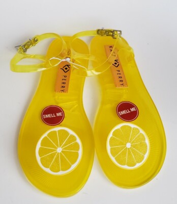 katy perry lemon jelly sandals