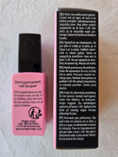 Vernis semi-permanent I-Lak neuf kind heart n° 191203 Peggy Sage 11 ml (mon) - Bild 3 von 6