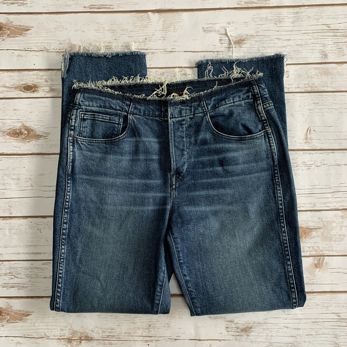 3x1 Jeans W4 Raw Edge Shelter Slim Raw Hem Raw Waistband 3x1 Jeans W4 Raw Edge Shelter Slim Raw Hem Raw Waistband