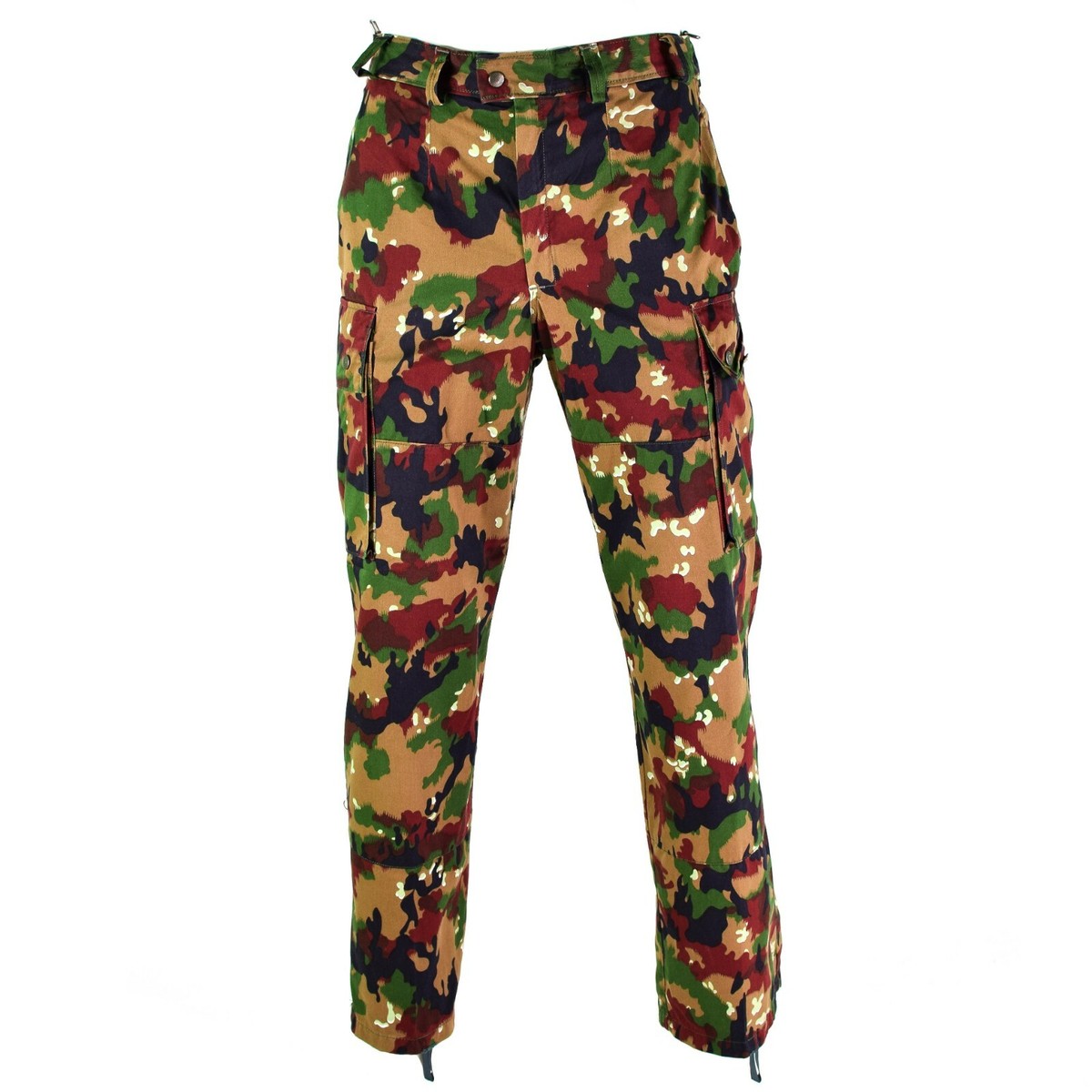 Original Swiss army pants M83 combat Alpenflage Camo field
