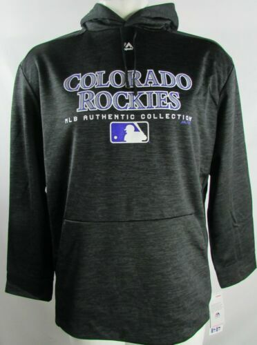 Majestic Colorado Rockies Therma Base Jacket New Big Mens Size 3X