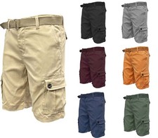 Men's Summer Cargo 10" Shorts Regular-Fit Relaxed Designed Premium Half Pant