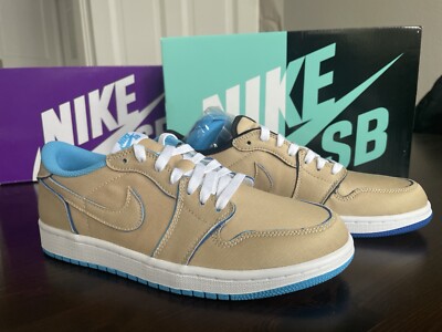 Nike Jordan 1 low SB QS Lance Mountain Desert 40,5 EU 7,5 US 6,5 UK