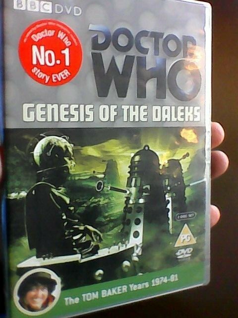 Doctor Who: Genesis of the Daleks 2 x DVD Baker Voted the best Dr Who story ever