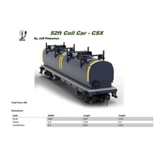 ZITIANYOUBUILD Coil Car CSX Retro Train Particle 982 Pieces Building Toys