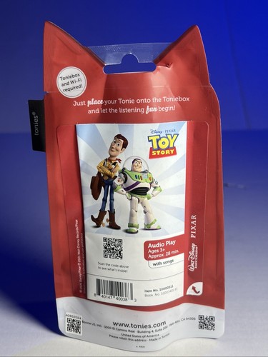 Tonies Disney Pixar Toy Story Woody Tonie Audio Play Figurine Character New - Picture 2 of 2