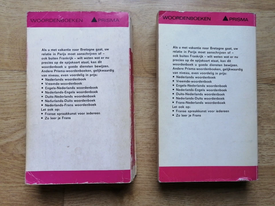 Prisma Dutch - France Nederlands Frans Woordenboek Dictionary Language Learning - Image 2 of 4