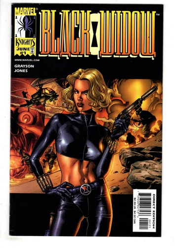 BLACK WIDOW #1 (1999) - GRADE 9.4 - J.G. JONES VARIANT - 1ST FULL YELENA BELOVA!