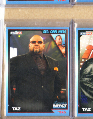 TAZ-2011 TNA Impact TriStar Signature Card-#47-Mint