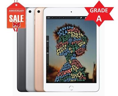 Apple iPad mini 5th Gen Wi-Fi, 7.9in - 64GB 256GB - Gray Silver