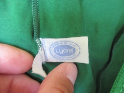 Cuissard Cycliste Vintage Nalini – Crédit Agricole Vert, Taille XL, D'occasion