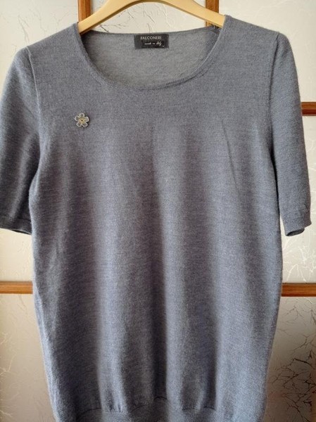 Women Falconeri Sweater Grey Cashmere M