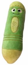 BabyFirst TV Color Crew Talking Plush Green Crayon GREAT CONDITION  WORKS 8  