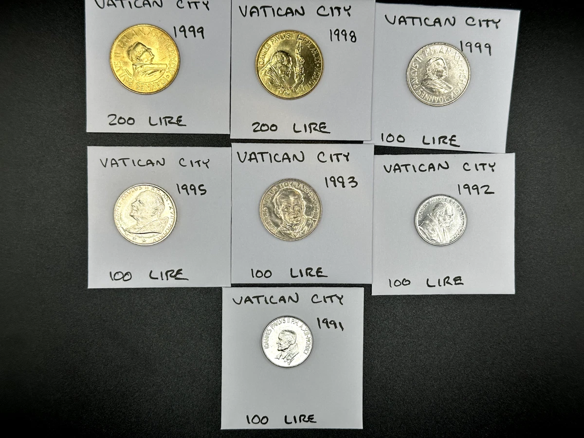 25+ Uncirculated Uncertified Vatican Coins for sale | Updated Oct 2026