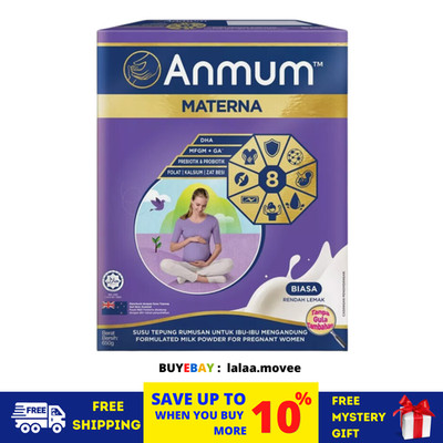 1 X Anmum Materna 650g Milk For Pregnant Woman Original Flavour
