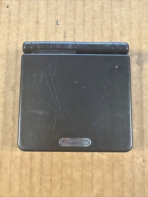 (E1426) Nintendo Gameboy Advance SP Handheld System Console Black Model AGS-001