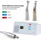 Dental Brushless LED Electric Micro Motor/ 1:1 1:5 Fiber Optic Handpiece Fit NSK