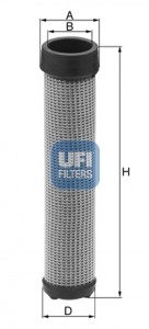 UFI 27.425.00 Luftfilter