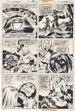 Jack Kirby Original Art - Kamandi #37, Page 16