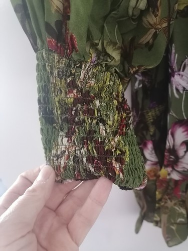 KAREN MILLEN LYDIA MILLEN FLORAL DRESS SIZE UK 16 Wedding Graduation Christening - Picture 9 of 10