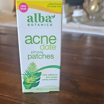 Alba Botanica acnedote Hydrocolloid Pimple Patches for Face, 40 ct
