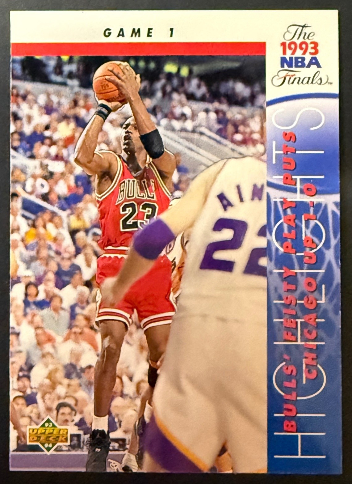 1993-94 Upper Deck Basketball Michael Jordan #198 Chicago Bulls