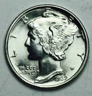 1939 P MERCURY DIME! SUPERB GEM BU+++! FULL SPLIT BANDS! OUTRAGEOUS! NR #K2937