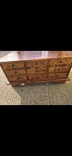 Laura Ashley Garrat 9 Drawer Coffee Table. Solid Furniture.