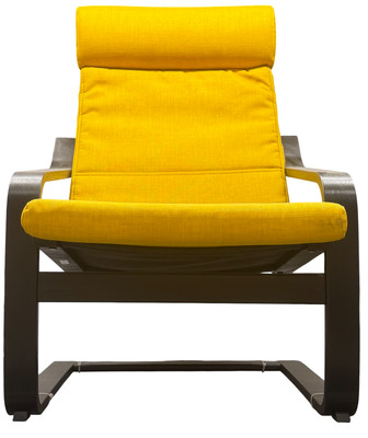Skiftebo Yellow Ikea Poang Armchair Cushion POÄNG Rocking-chair