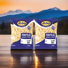 Aviko Pom Plus 10 mm Pommes frites frisch vorgebacken 2x5 kg Gastro