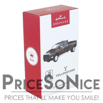 #ad Hallmark Keepsake Ornament 2025 Yellowstone 2014 Ram 3500 $17.89