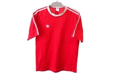 Vintage Adidas T-Shirt 80s Size S/M jersey sport style made in Yugoslavia
