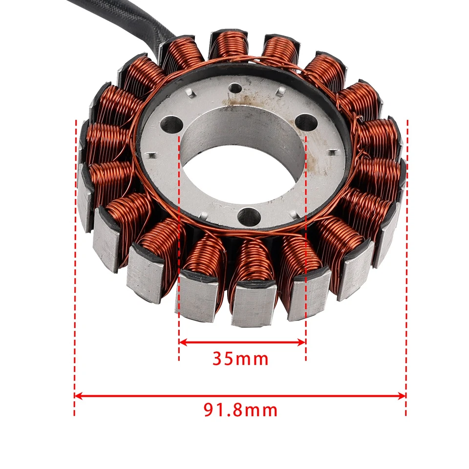 Stator Magneto For Kymco Grand Dink People B&W X-Citing 250 Carb Models 00128937 Foto 2 de 4