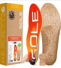 SOLE Performance Medium Wide With Met Pad Insoles Mens 8 Womens 10