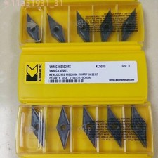 NEW 10pcs Kennametal VNMG160402MS KC5010 VNMG3305MS CNC Carbide Inserts Original
