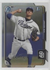 2015 Bowman Draft Chrome Refractor Jacob Nix #143 0c2