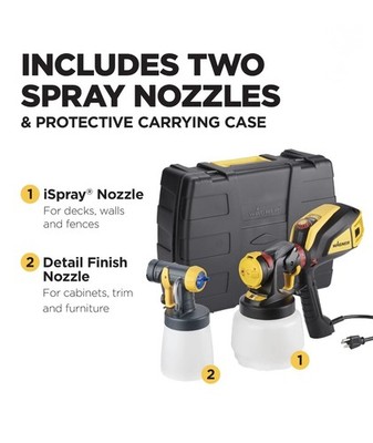 Wagner Spraytech 02419307 FLEXiO 595 Handheld HVLP Paint Sprayer    024964300778