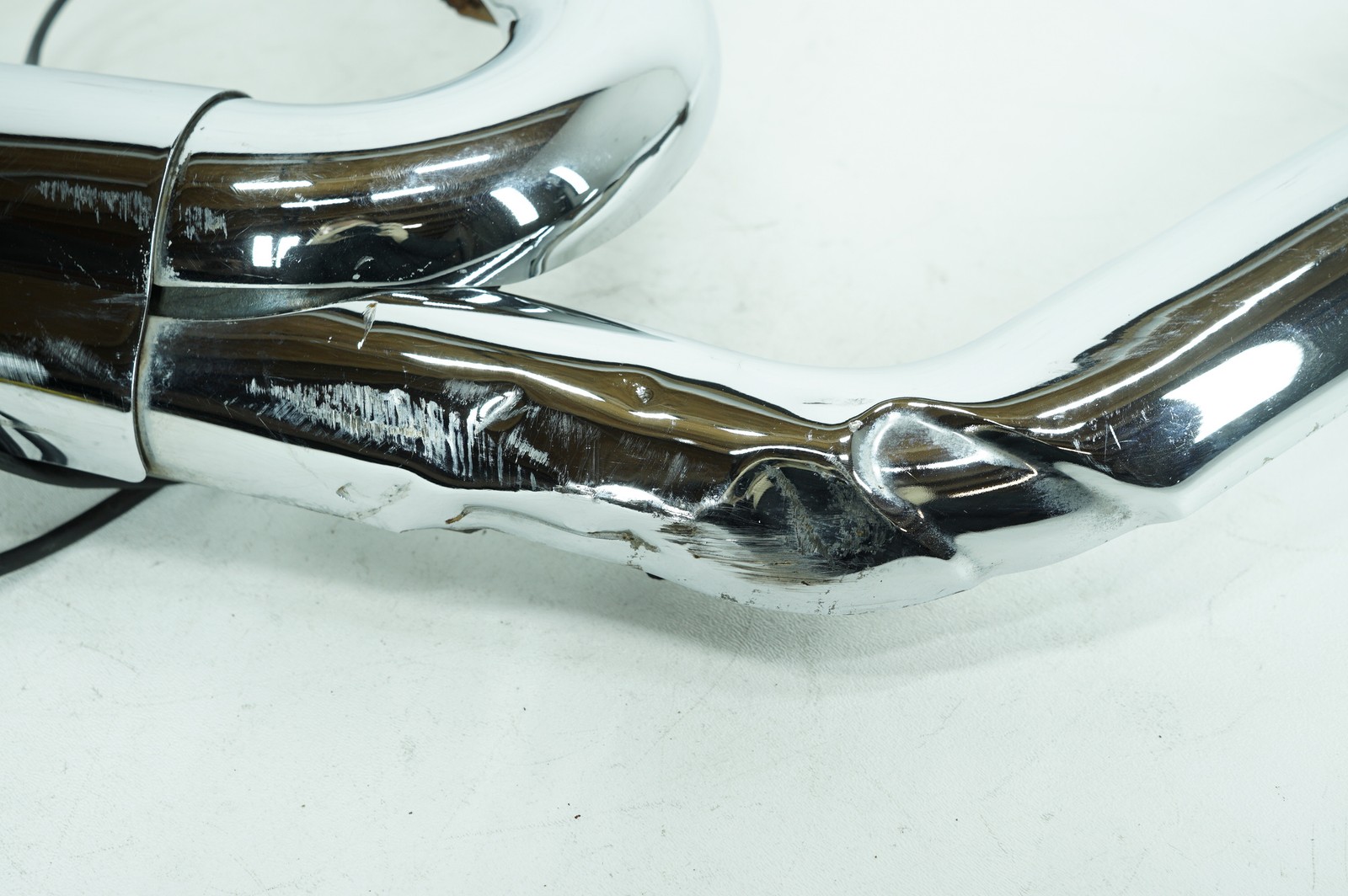 2013 Harley Touring FLHX Street Glide OEM Exhaust Header Pipes Muffler DENTED