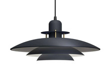 Belid ♥ Primus I ♥ Pendelleuchte Ø43 ♥ Dunkel Denim/Brass ♥ NEU